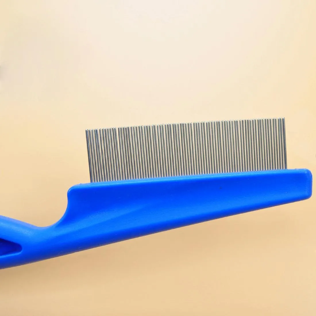5 Piece Pet Combs For Flea Removal Fine Toothed Stainless Steel 18.5Cm