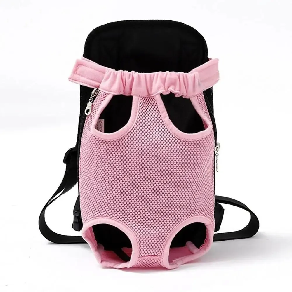 6 Colors Adjustable Breathable Kangaroo Carrying Travel Legs out Backpack for Dogs