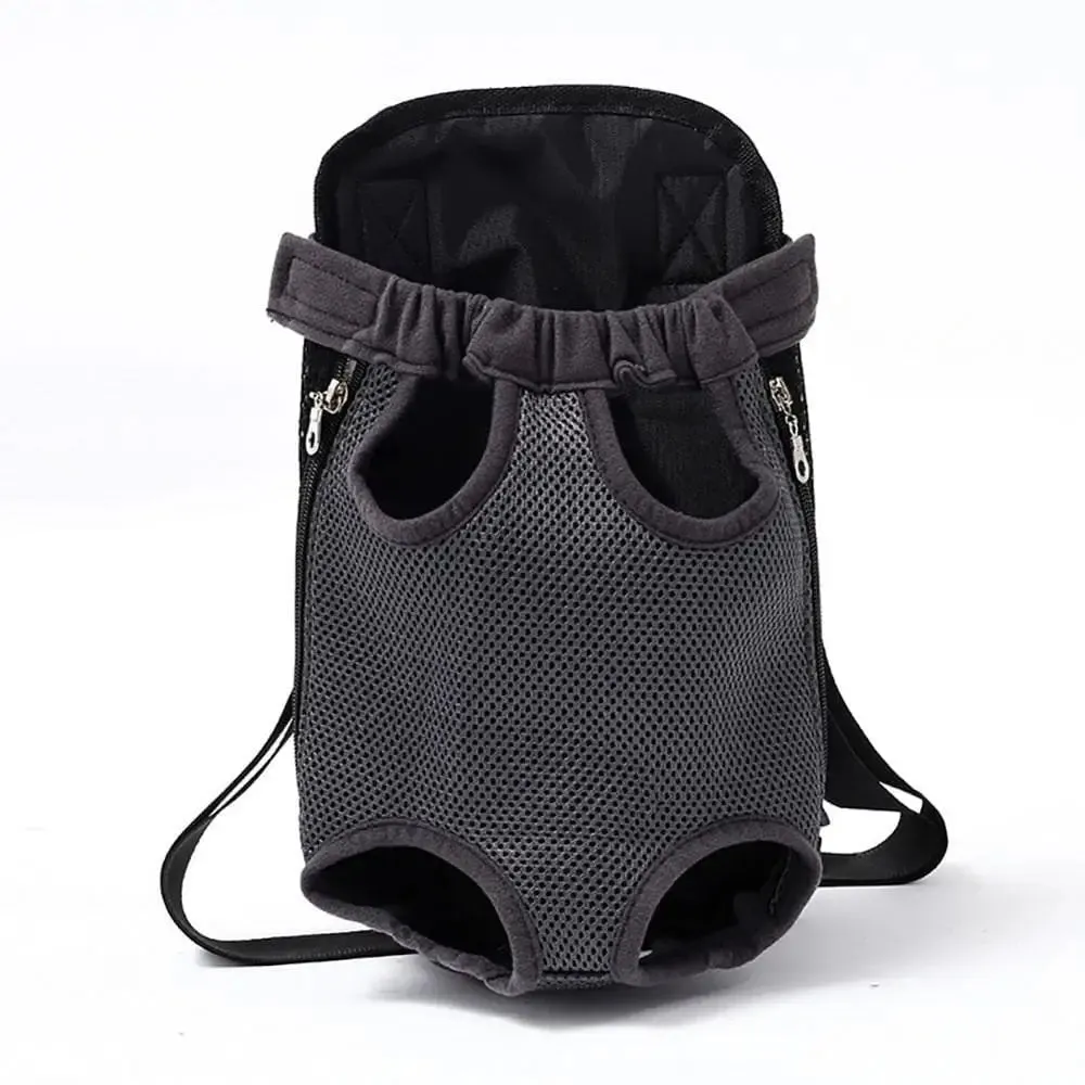 6 Colors Adjustable Breathable Kangaroo Carrying Travel Legs out Backpack for Dogs