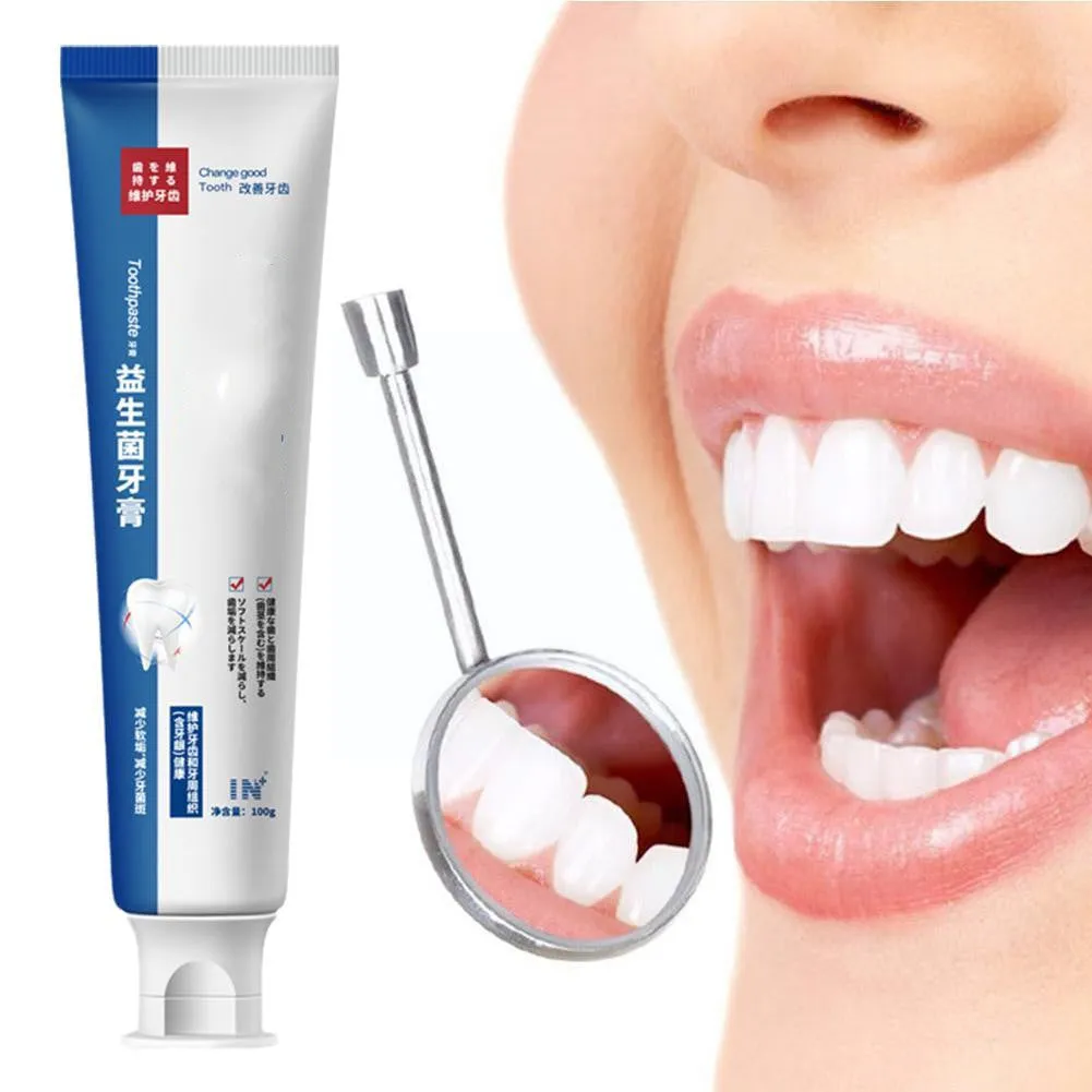 Anti-Cavity Probiotic Toothpaste – Strengthen Teeth & Remove Stains