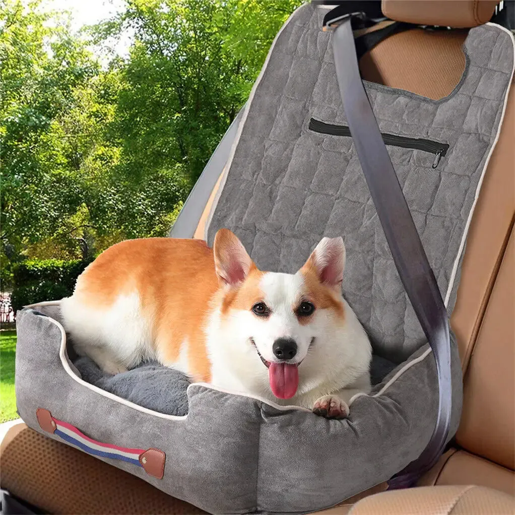 Anti Slip Dog Car Seat Protector Storage Safety Leash