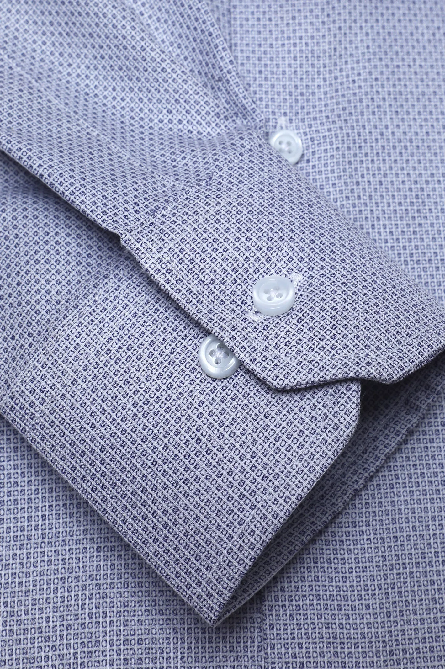Blue Dobby Formal Shirt