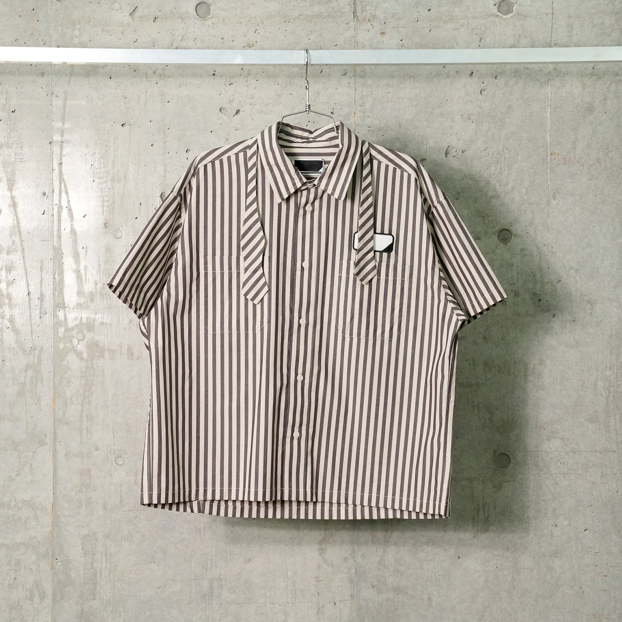 BOWTIE WORKSHIRT / B:BROWN