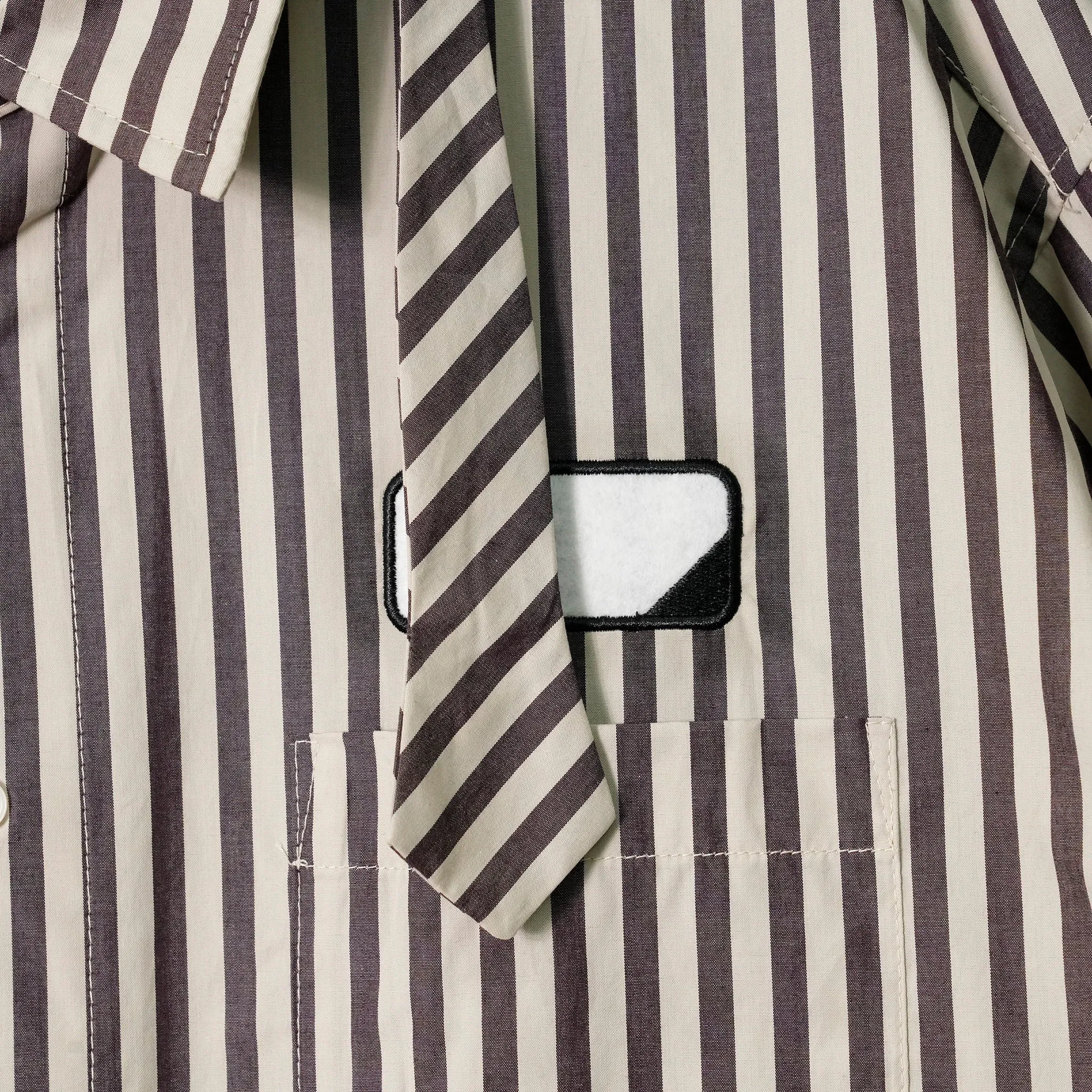 BOWTIE WORKSHIRT / B:BROWN