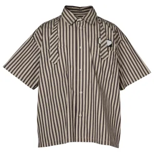 BOWTIE WORKSHIRT / B:BROWN