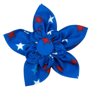 Collar Flower | Patriotic Stars