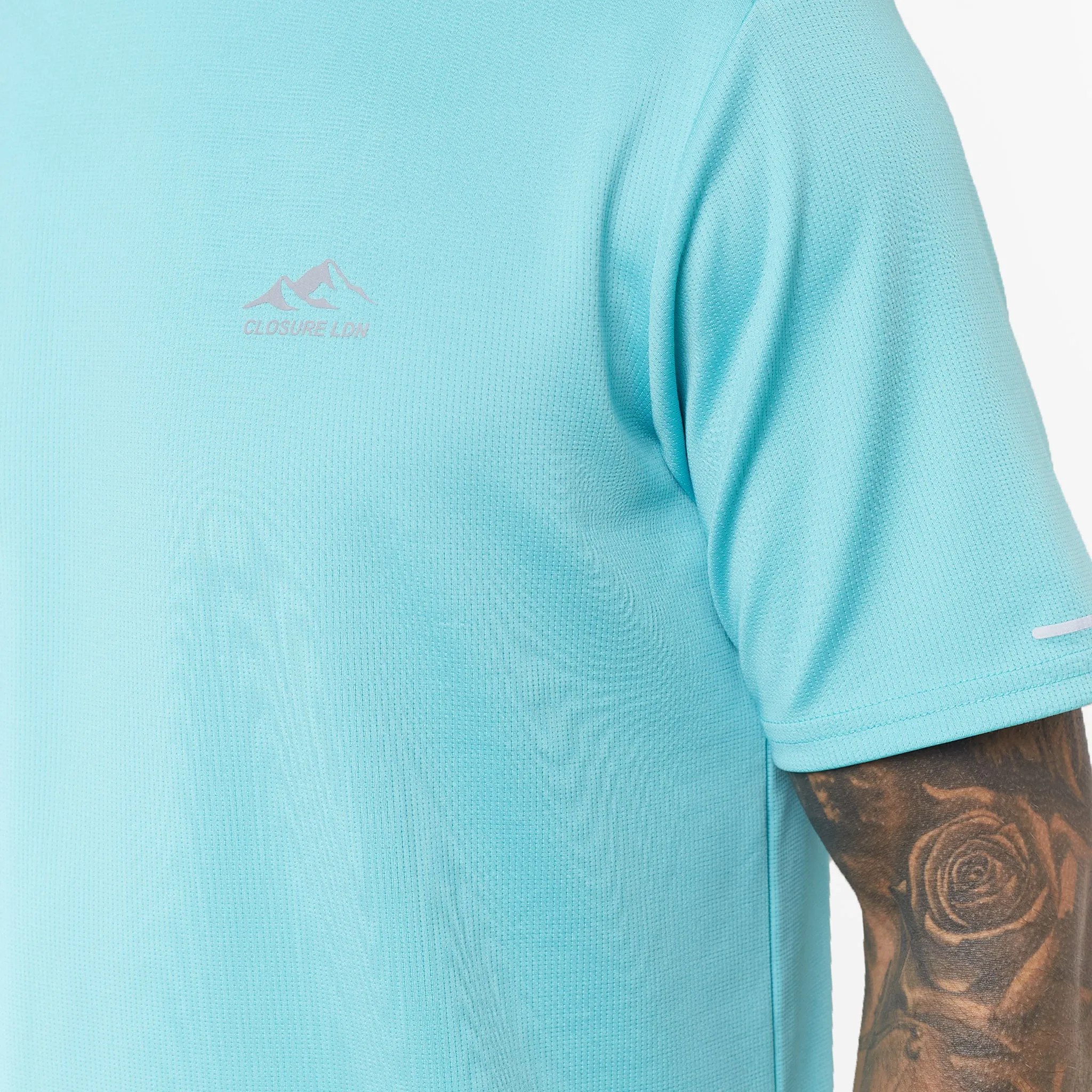 Cut & Sew Training Twinset | Aqua