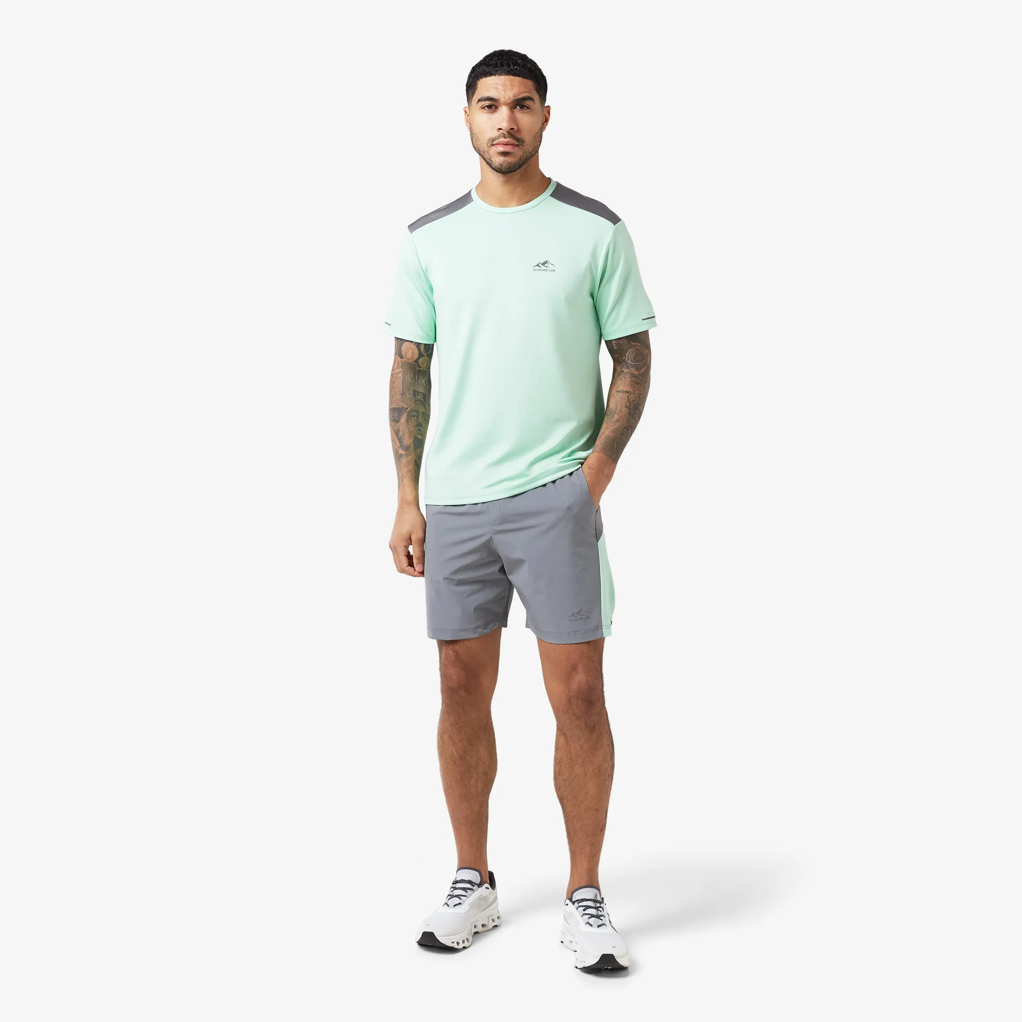 Cut & Sew Training Twinset | Mint