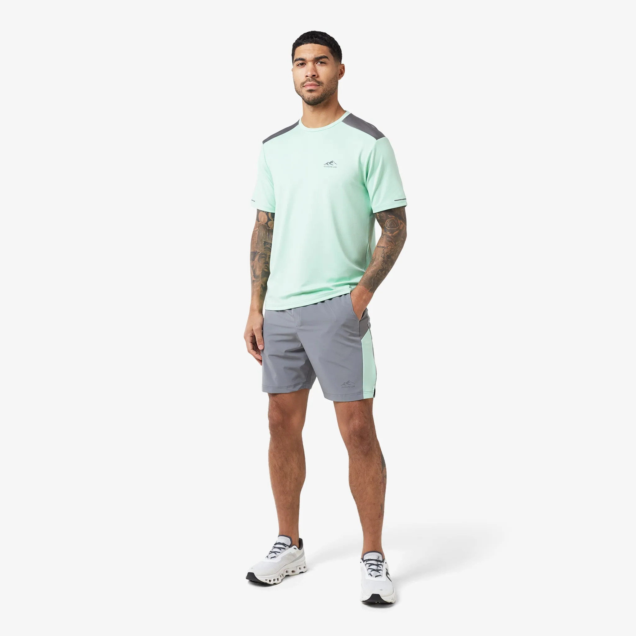Cut & Sew Training Twinset | Mint
