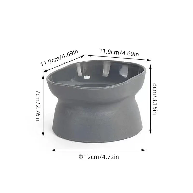 Elevated Dual-Use Pet Feeder for Cats and Dogs