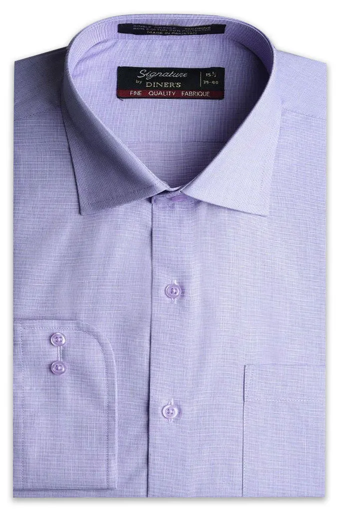Formal Plain Shirt in Purple SKU: AB206-PURPLE