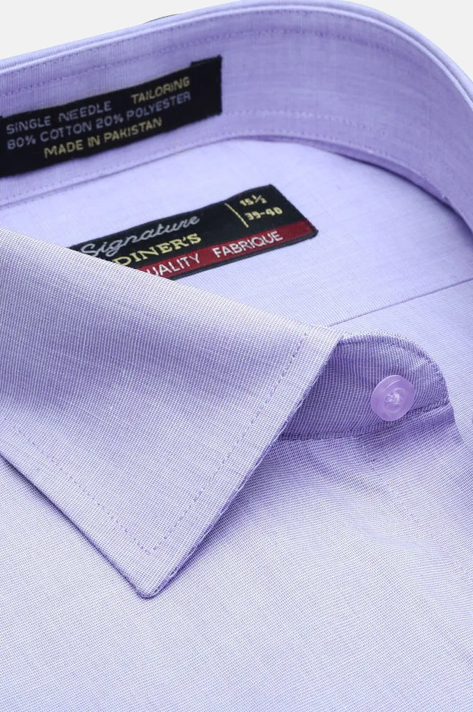 Formal Plain Shirt in Purple SKU: AB206-PURPLE