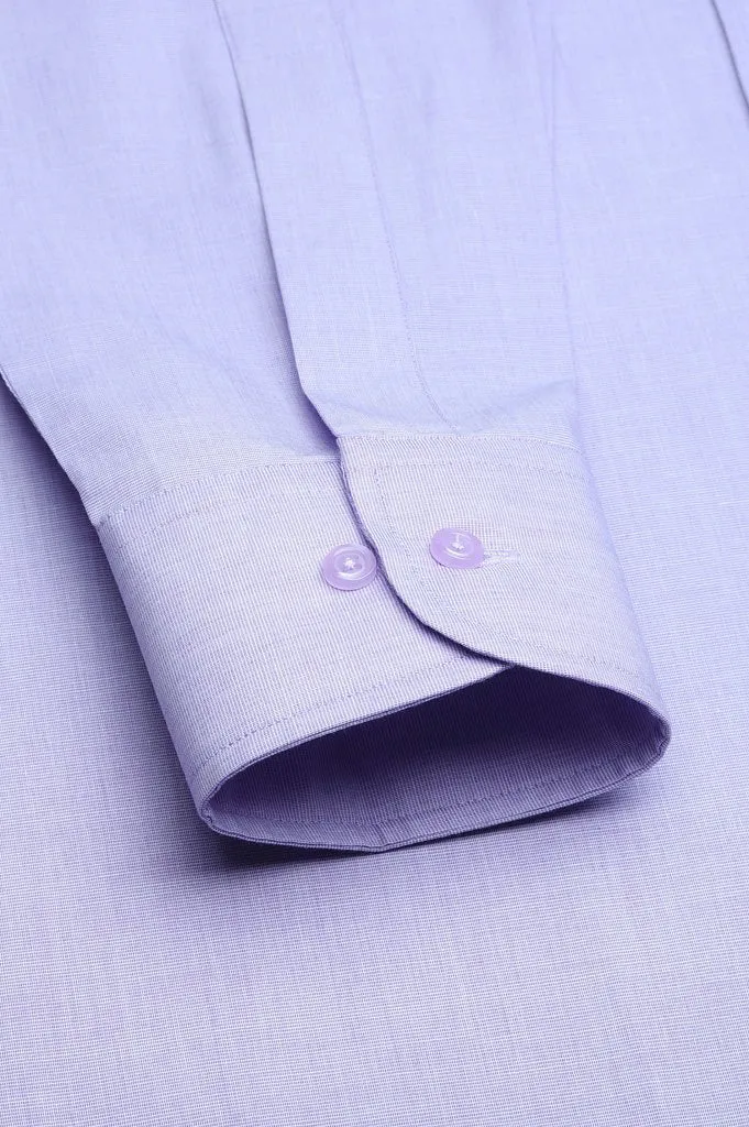Formal Plain Shirt in Purple SKU: AB206-PURPLE