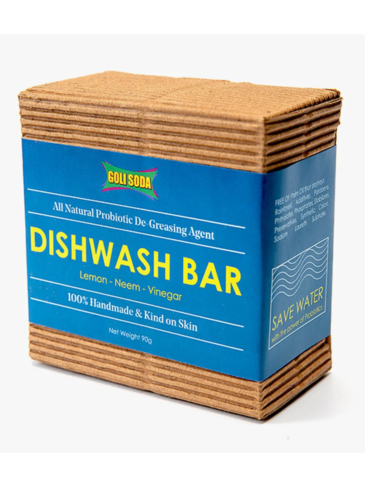 Goli Soda Coconut Coir Scrub And Probiotic Dishwash Bar Exclusive Combo