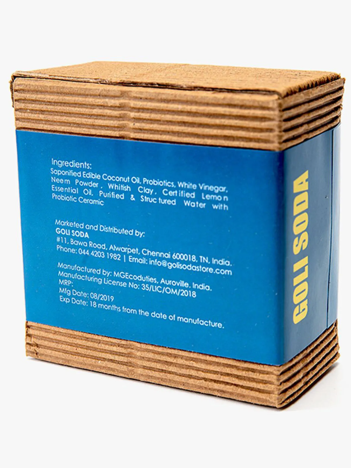 Goli Soda Coconut Coir Scrub And Probiotic Dishwash Bar Exclusive Combo