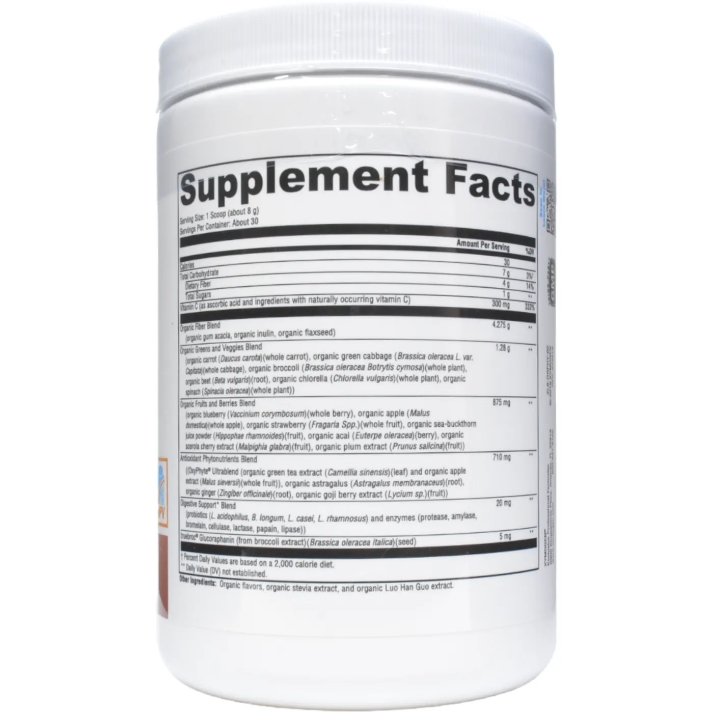 OrganiX PhytoFood 30 Servings by Xymogen