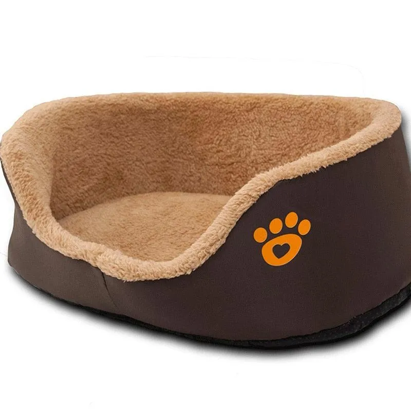 Paw Print Dog Bed