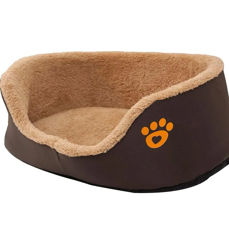 Paw Print Dog Bed